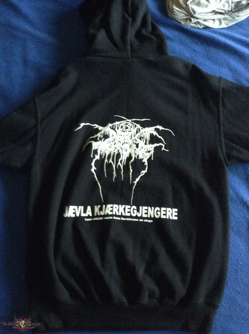 Rare 1 of 3 Darkthrone Hoodie &quot;Damn Fucking Church Goers&quot;