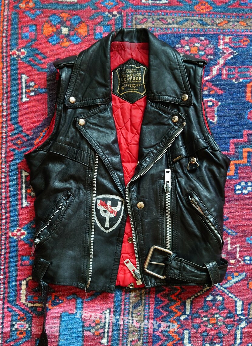 Judas Priest Petroff leather vest