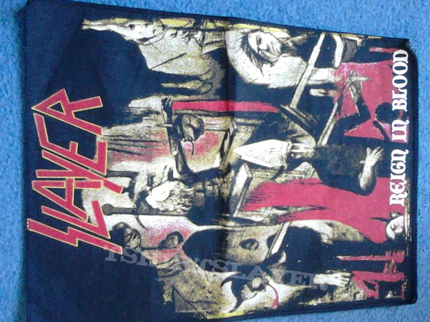 Slayer Reign In Blood Backpatch