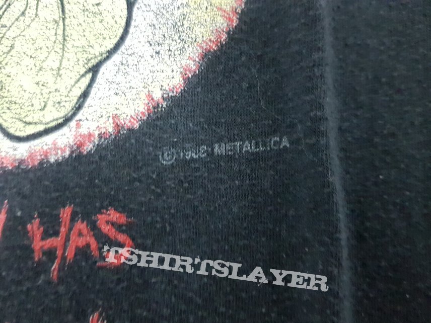 Vintage 80&#039;s Metallica Shirt