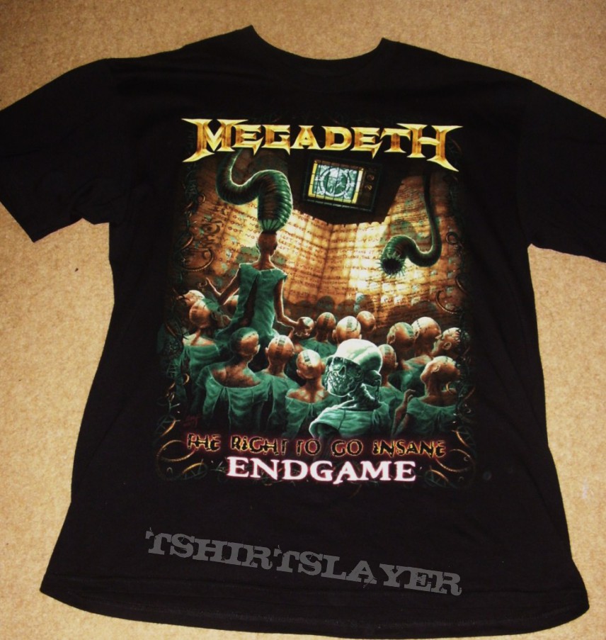 Megadeth The right to go insane shirt