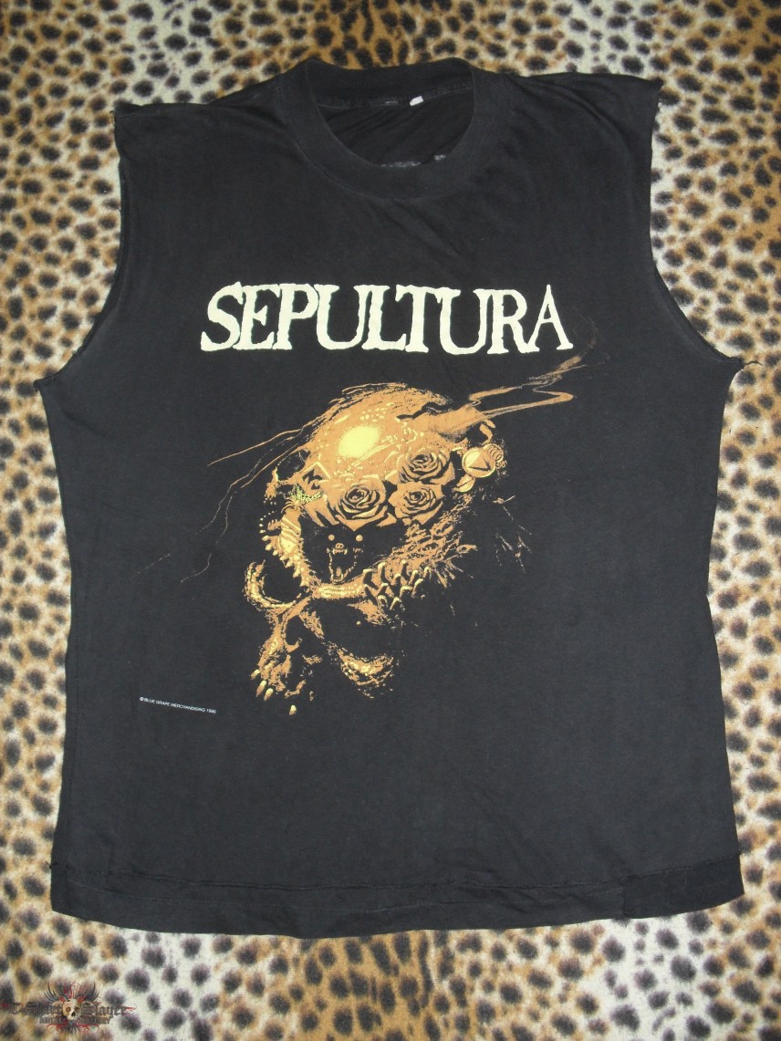 Sepultura shirt North America Under Siege 1991