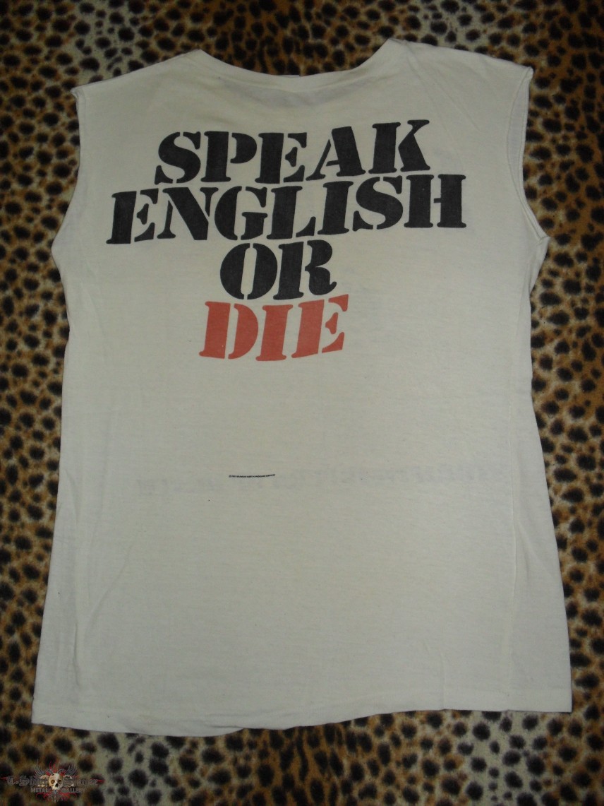 S.O.D. original shirt from 1987