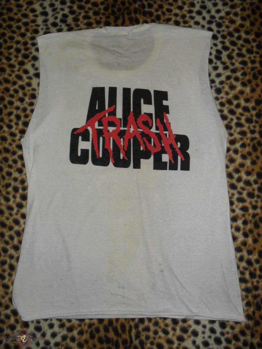 Alice Cooper Trash shirt from 1989