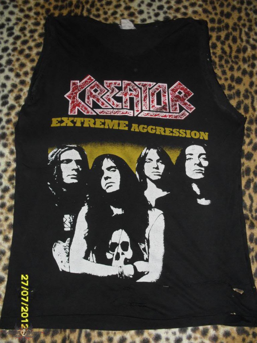 Kreator old Extreme Aggression shirt