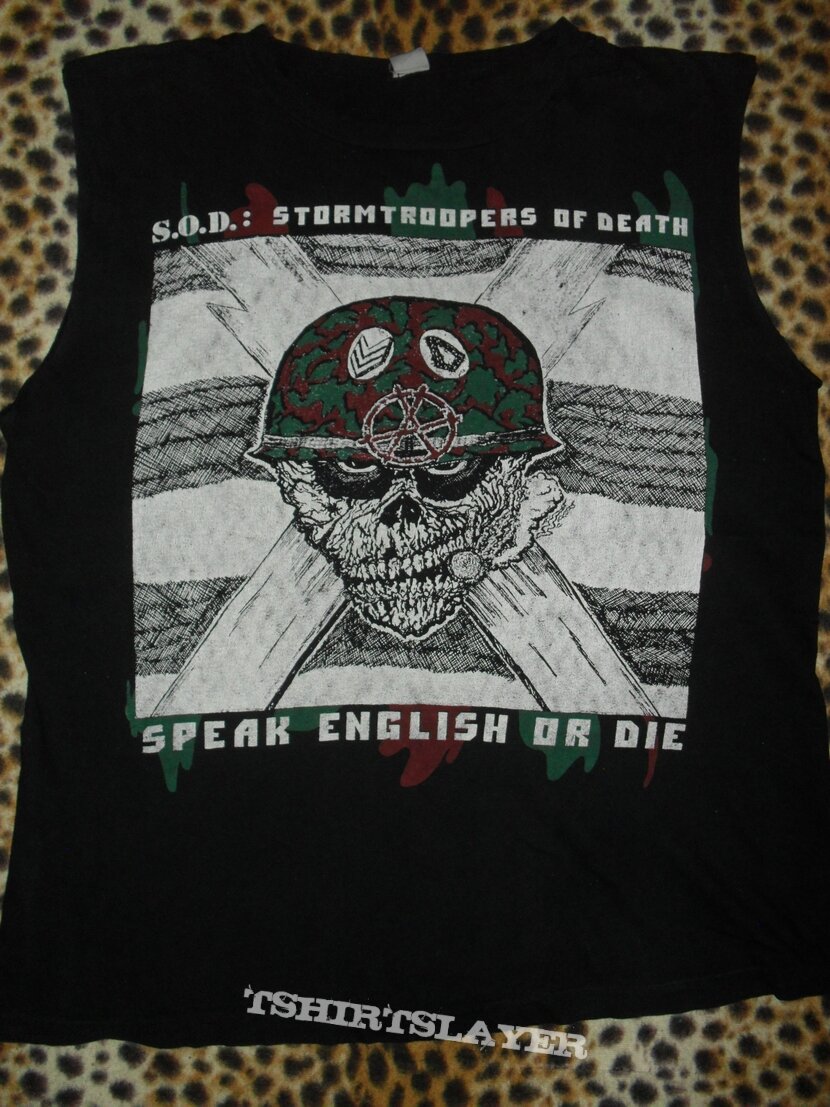 S.O.D. old shirt from 80&#039;s