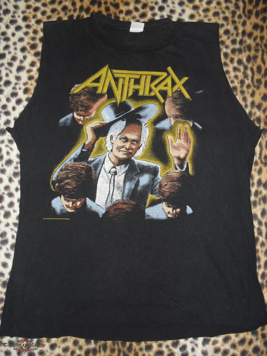 Anthrax shirt Among The Living World Tour Phase 1