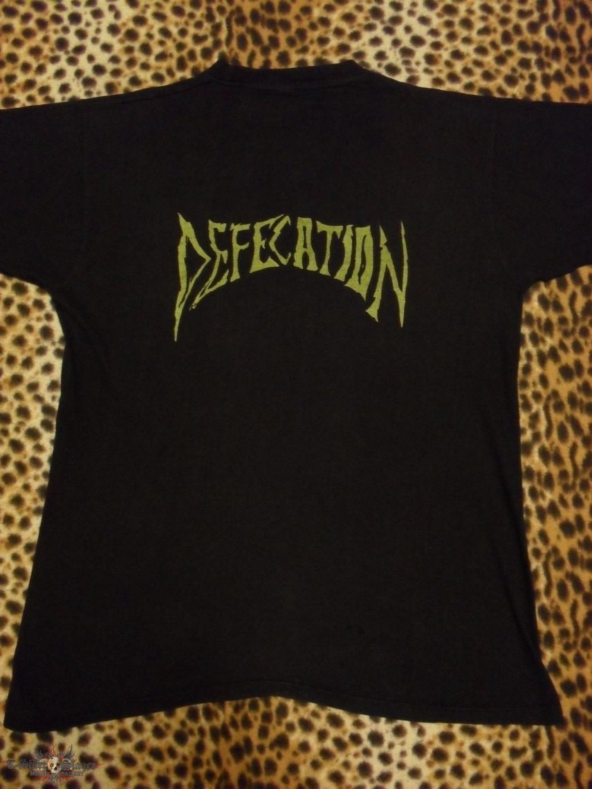 Defecation old shirt