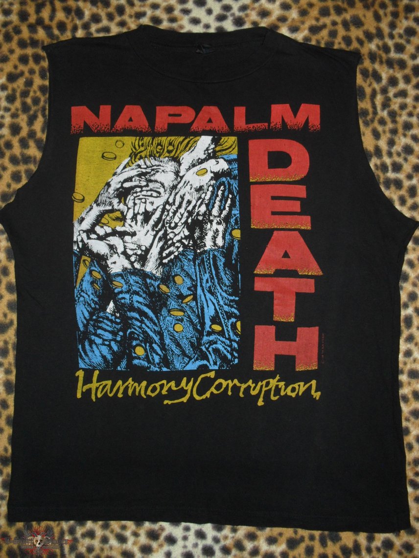 Napalm Death Harmony Corruption shirt