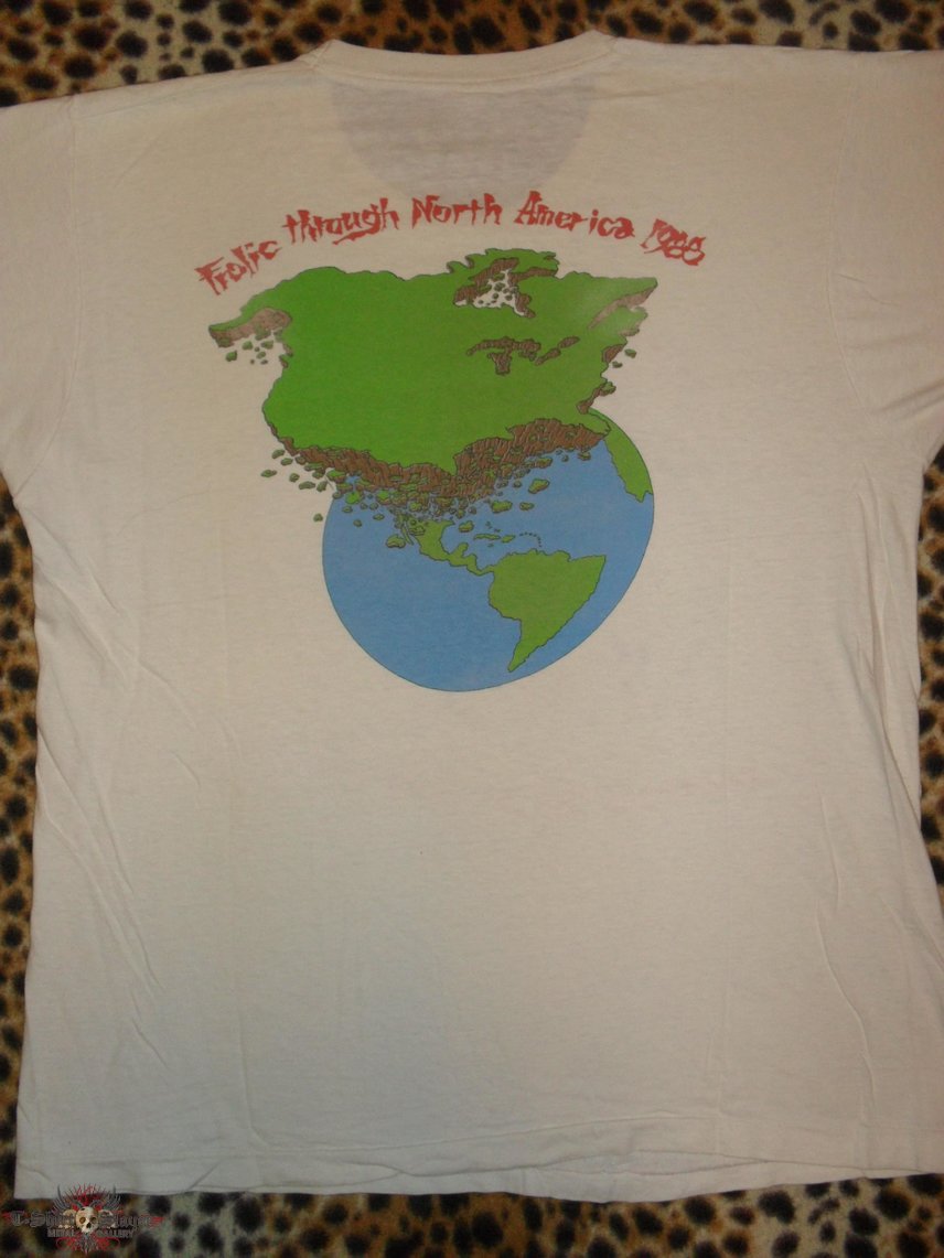 Death Angel original shirt Frolic Through North America 1988