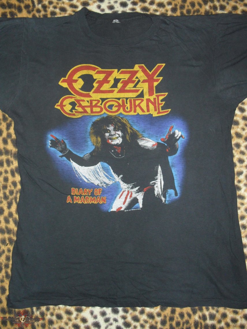Ozzy Osbourne original shirt from 1981