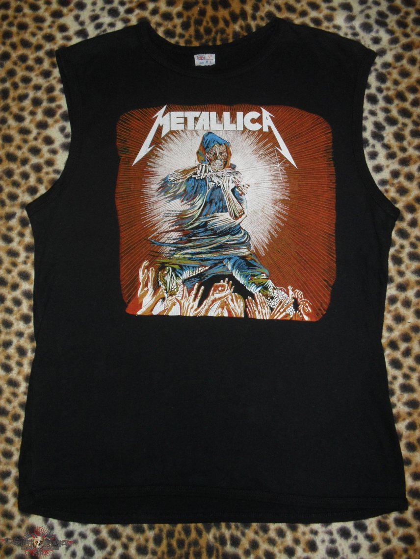 Metallica original 80&#039;s muscle shirt