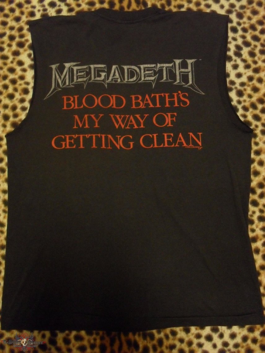 Megadeth original shirt from 1986