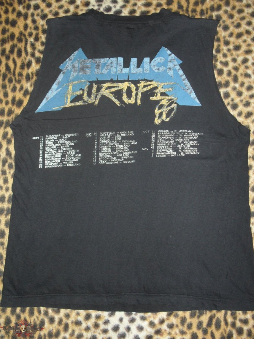 Metallica shirt Europe &#039;88