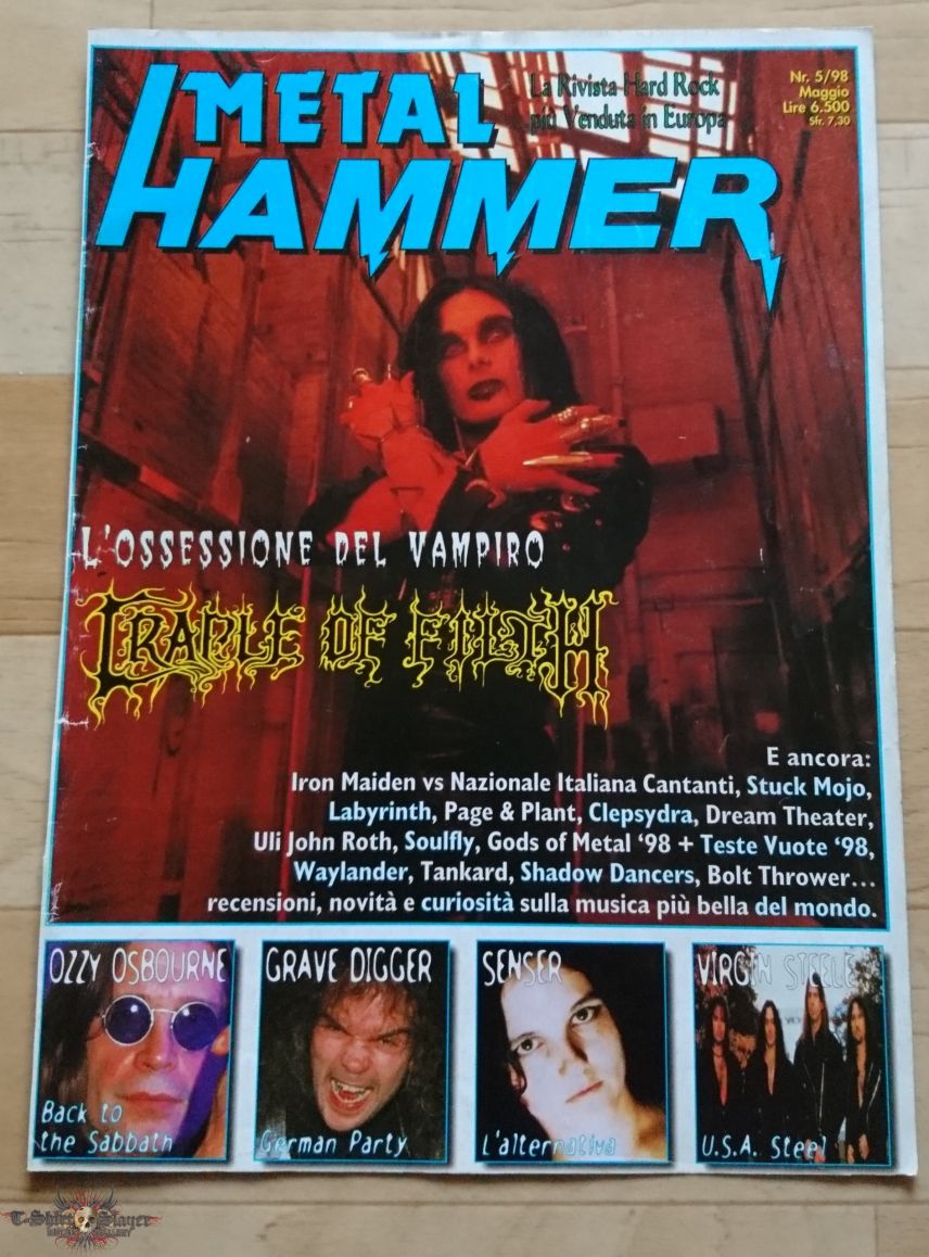 Cradle Of Filth some old magazines II