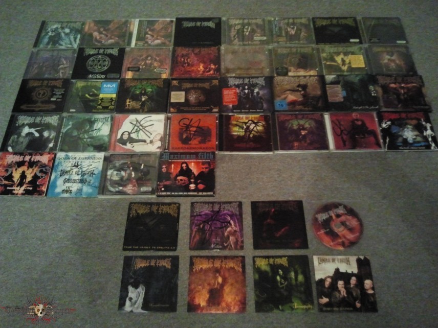 my cradle of filth collection