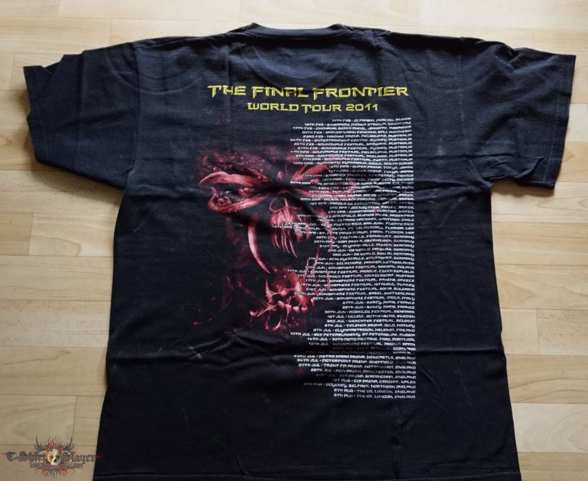 Iron Maiden world tour shirt 1