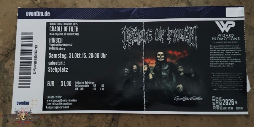 Cradle Of Filth tickets