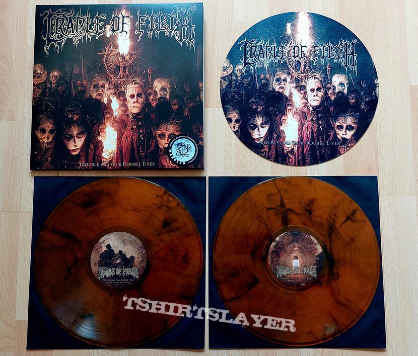 Cradle Of Filth trouble and their double lives VINYL
