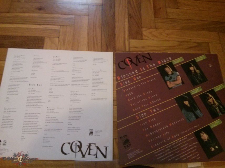 Coven - Blessed is the Black - LP
