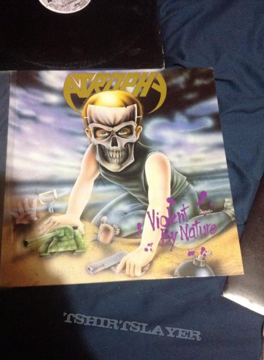 Atrophy Violent By Nature lp