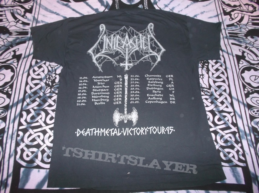 Unleashed Shirt DEATH METAL VICTORY TOUR ´95