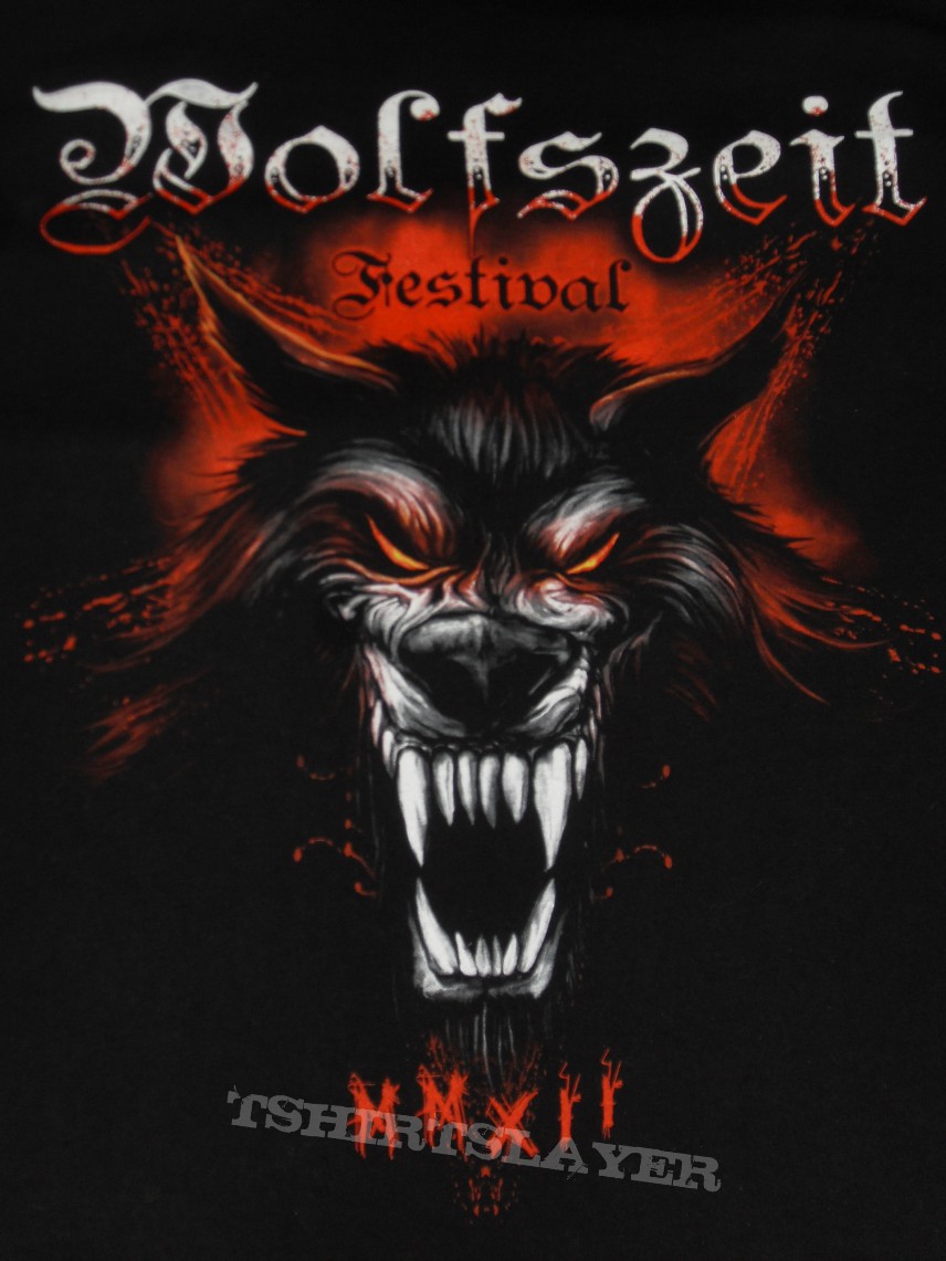 Ensiferum Wolfszeit Festival Shirt 2012