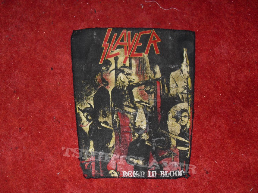 Slayer Backpatch REIGN IN BLOOD