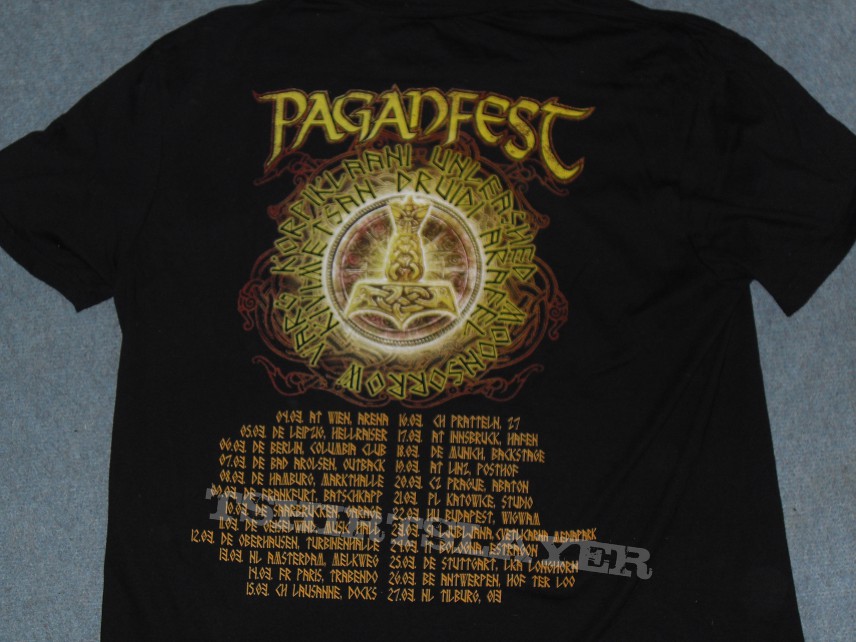 Moonsorrow PAGANFEST Shirt