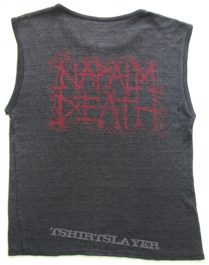 NAPALM DEATH 1980s muscle tee