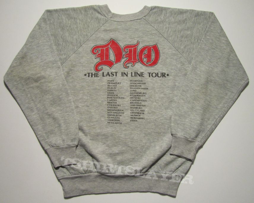 DIO 1985 tour sweatshirt