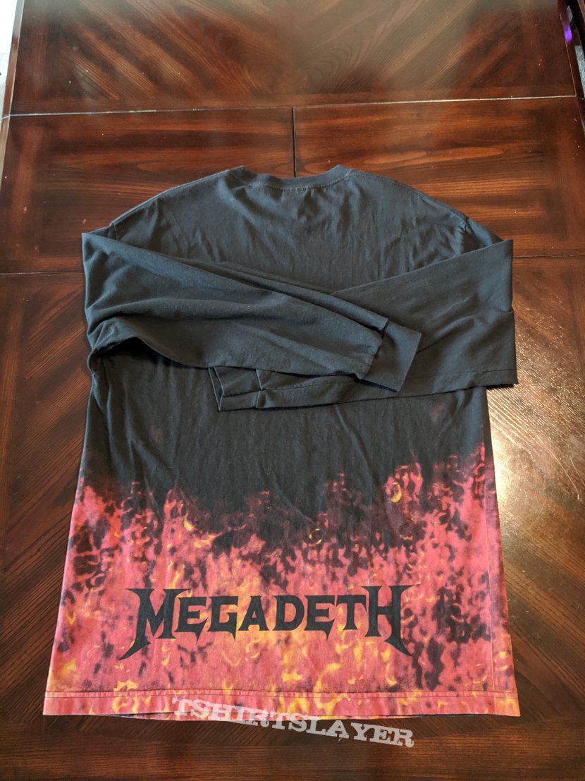 Megadeth 2004 Flames LS