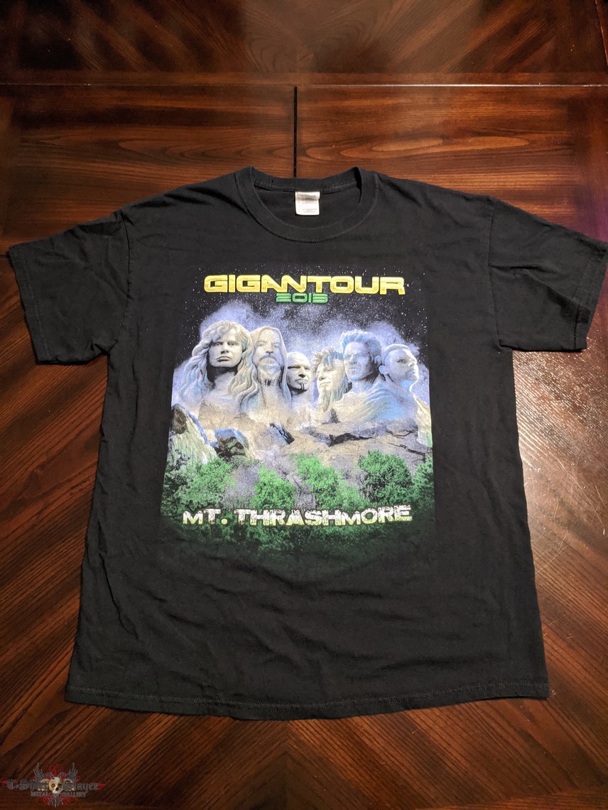 Megadeth 2013 Gigantour Mt Thrashmore
