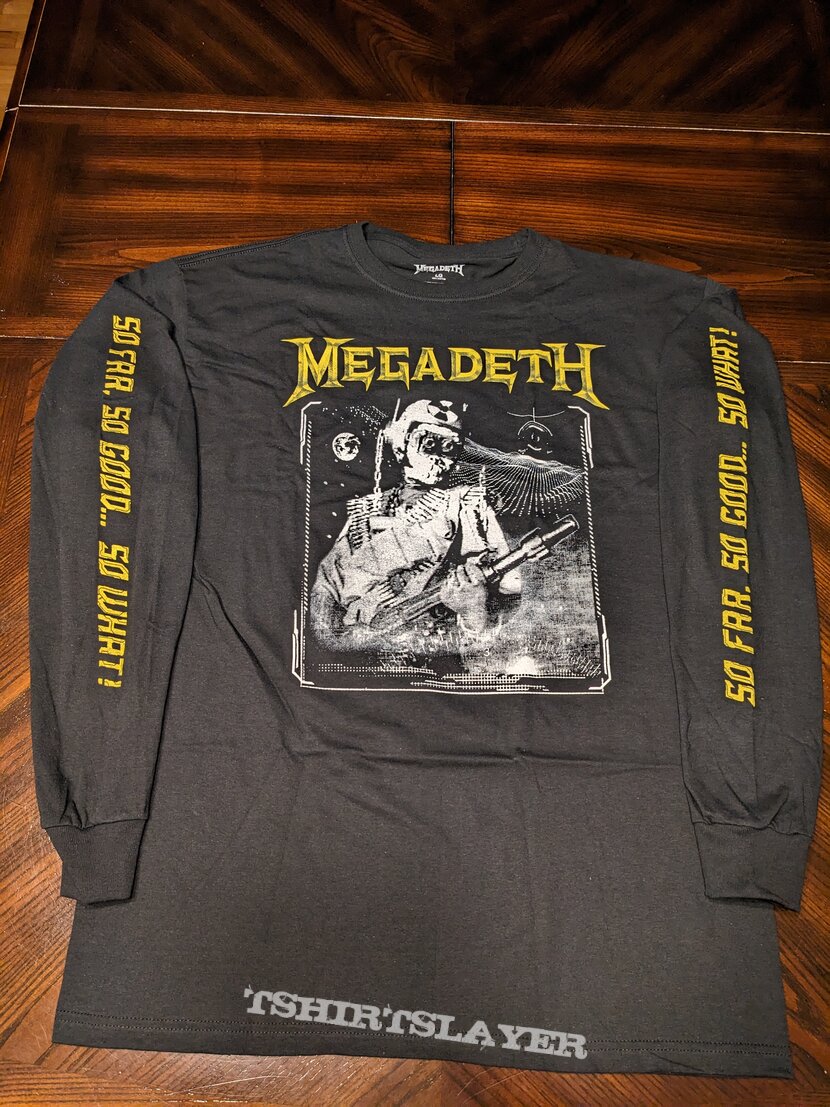 Megadeth 2023 So Far, So Good, So What 35th Anniversary Cyber ls