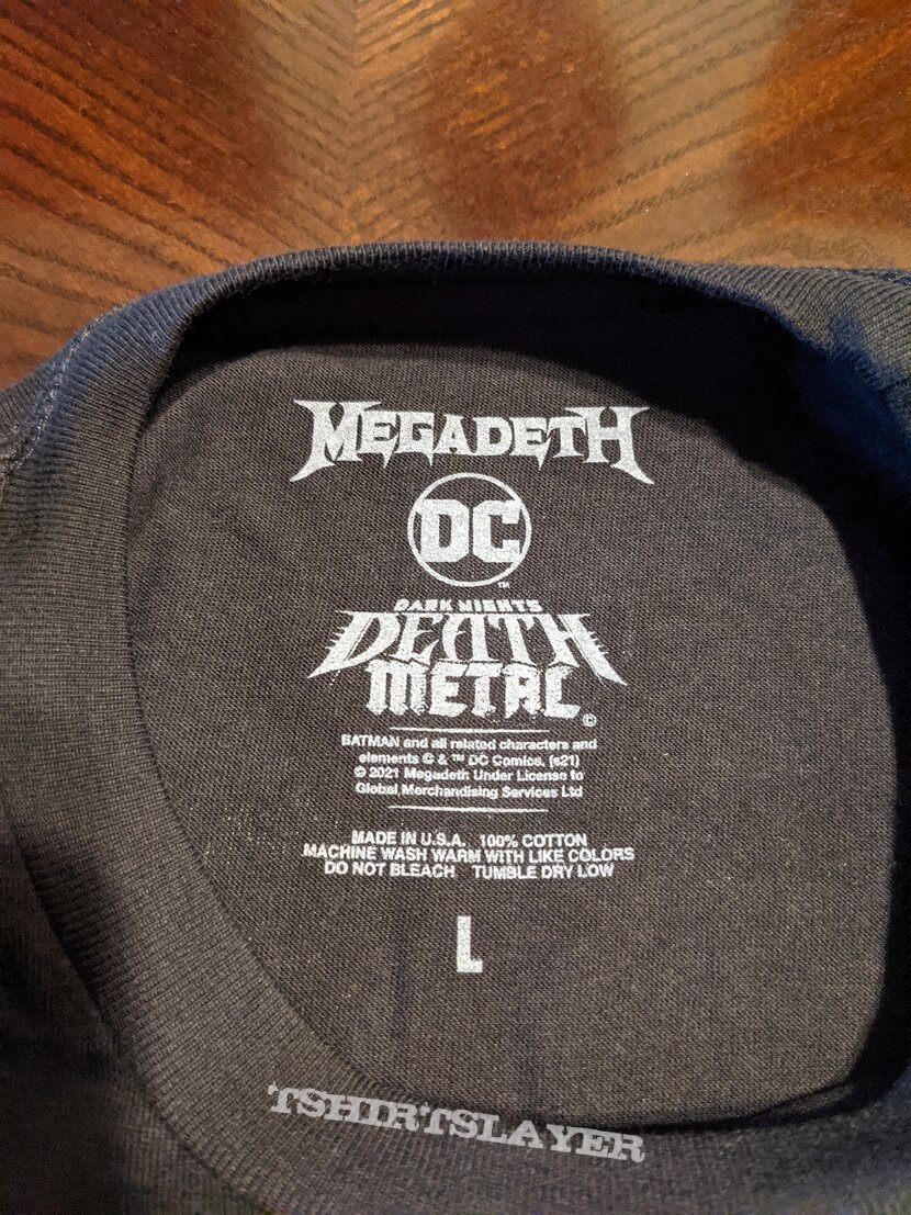 Megadeth 2021 DC Comics Dark Knights Death Metal