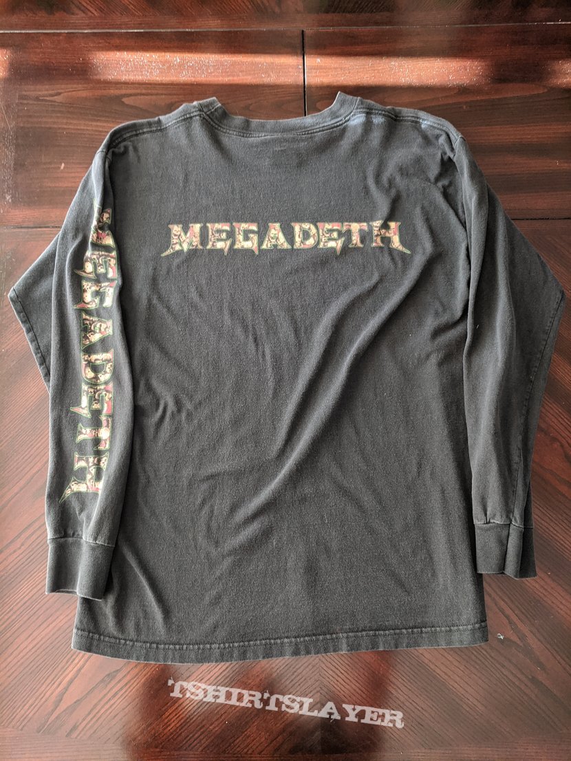 Megadeth 1998 Chaos Comics Cross LS