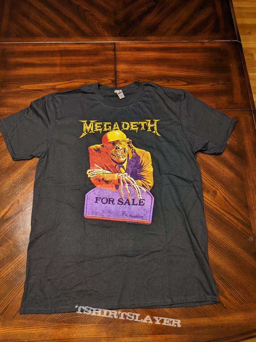 Megadeth 2022 Vic Realtor reissue 