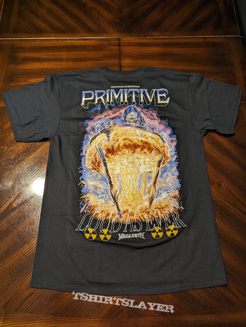 Megadeth 2023 Primitive Time