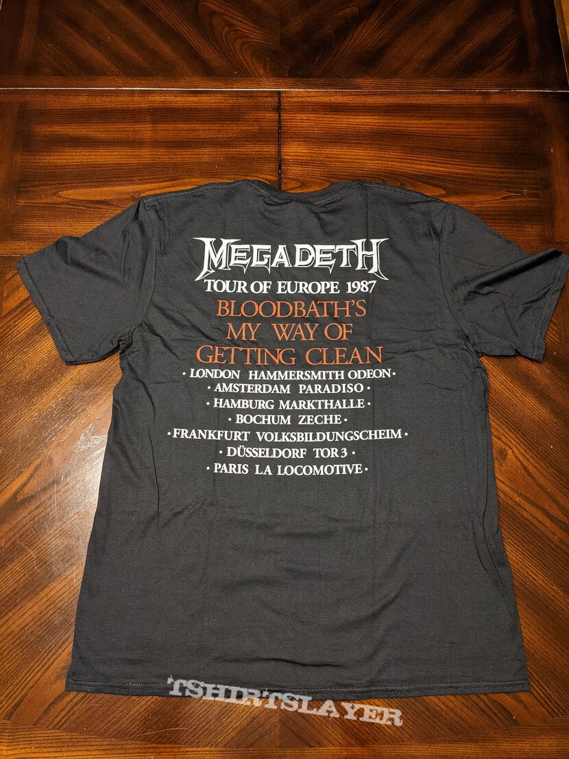 Megadeth 2022 Black Friday Europe 87 reissue (EMP Online)