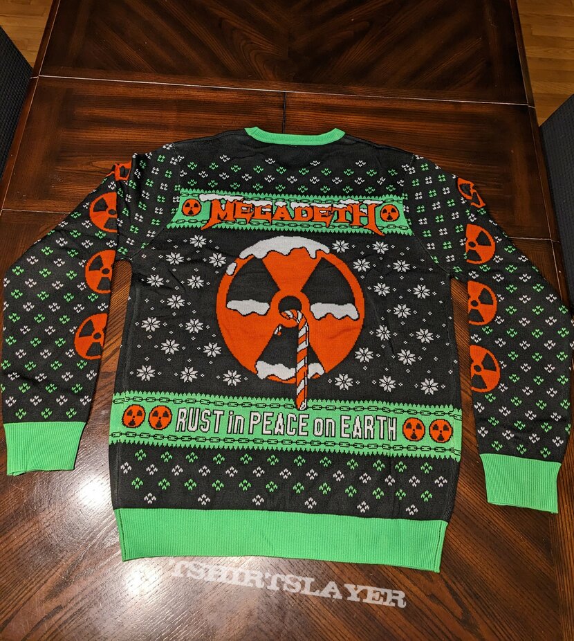 Megadeth 2022 Vic Holiday sweater