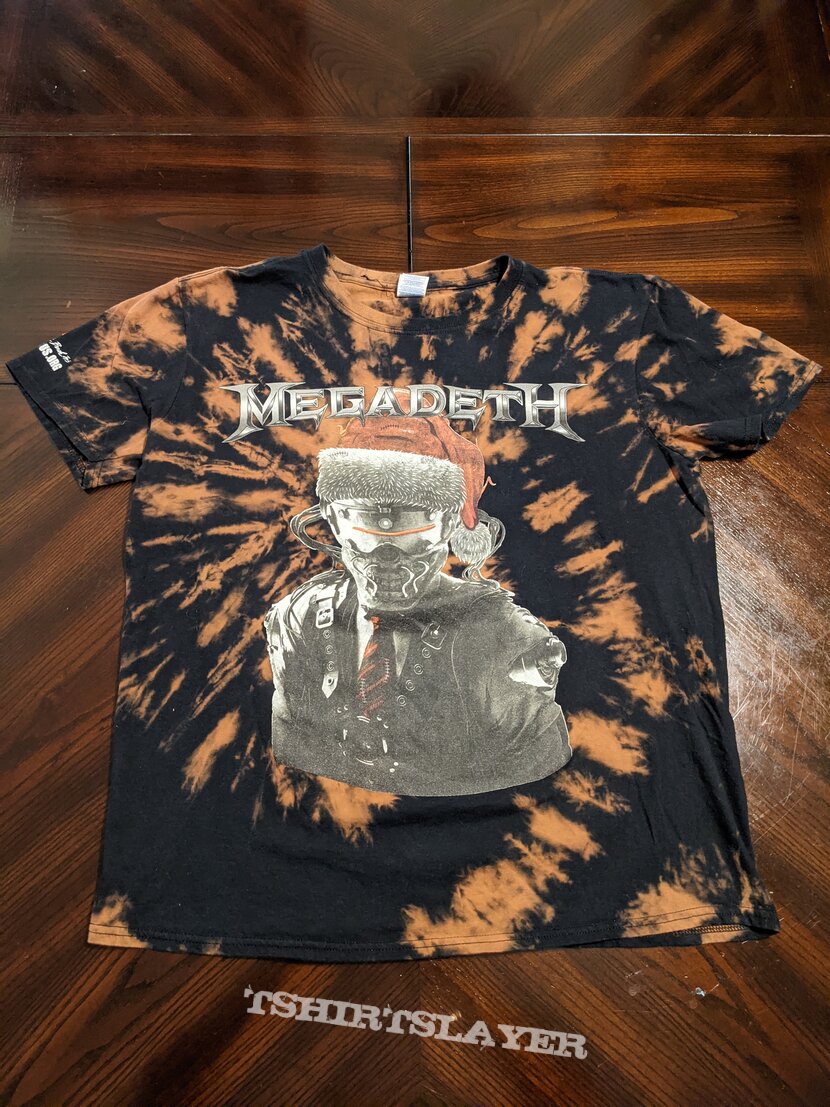 Megadeth 2016 Santa Vic Tie Dye 