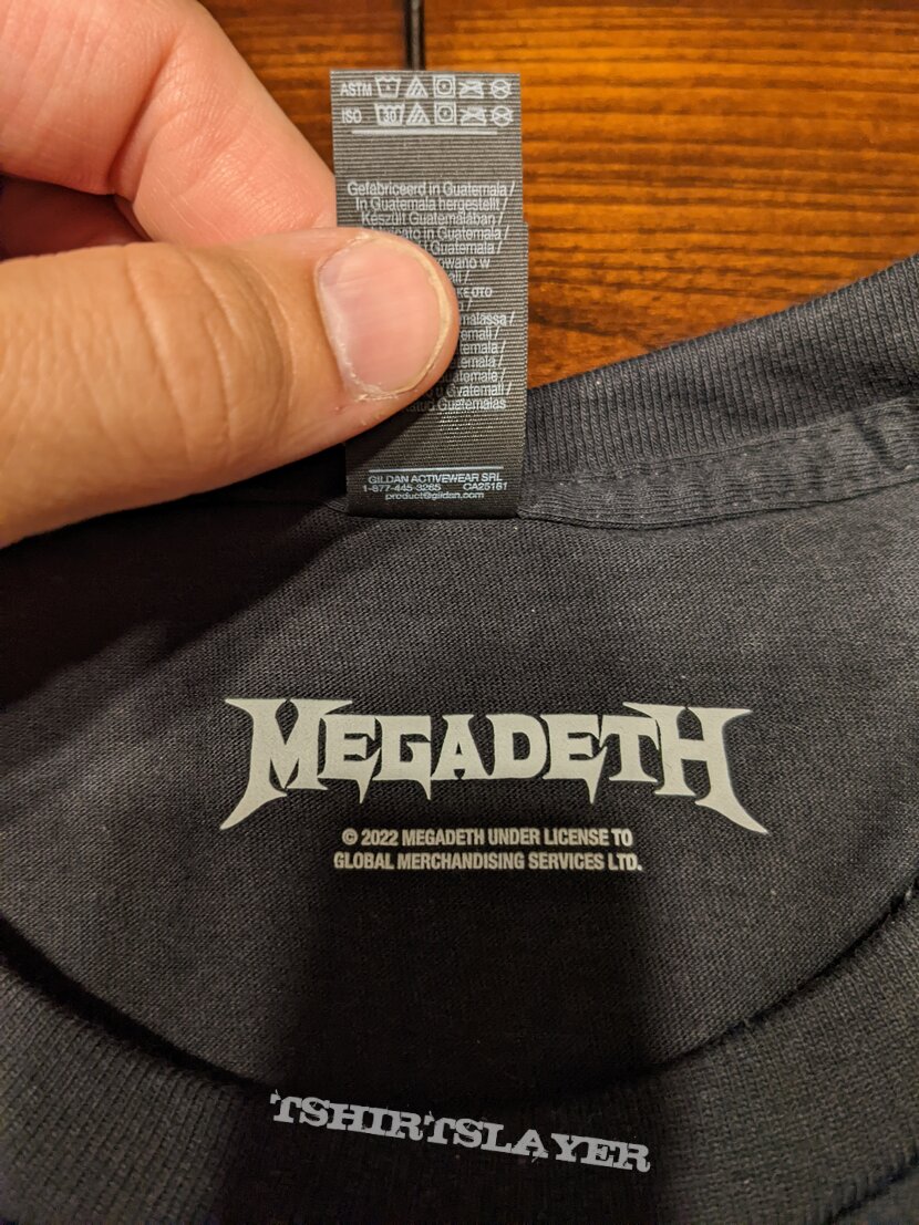 Megadeth 2022 Th1rt3en (Hot Topic)