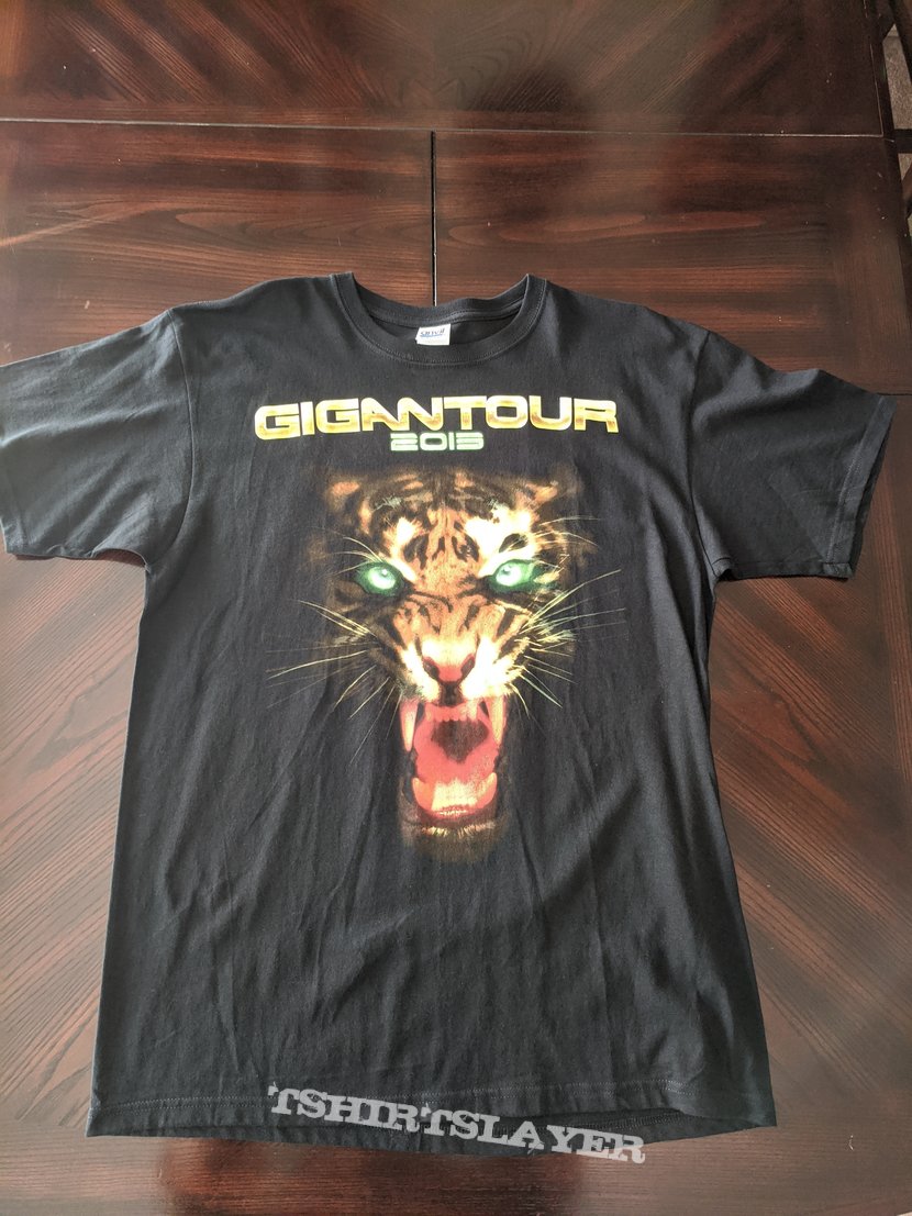 Megadeth 2013 Gihantour Tiger TD