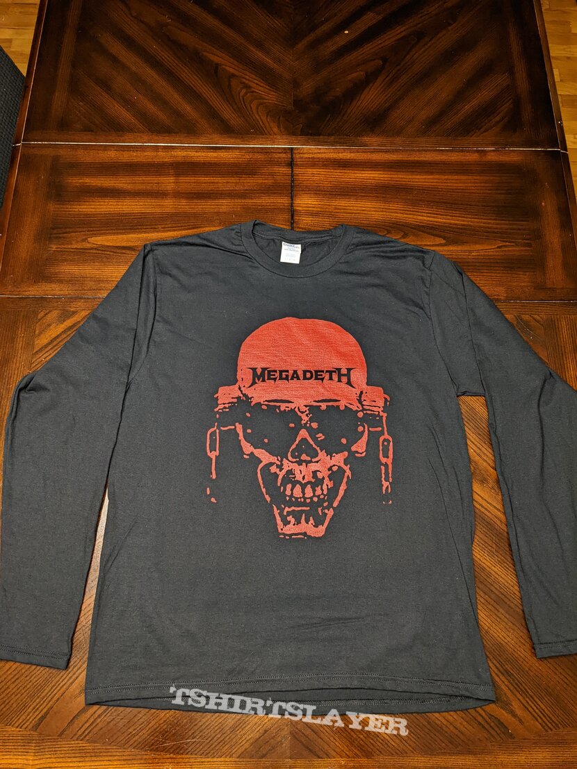 Megadeth 2022 Red Vic Head ls (Amazon)