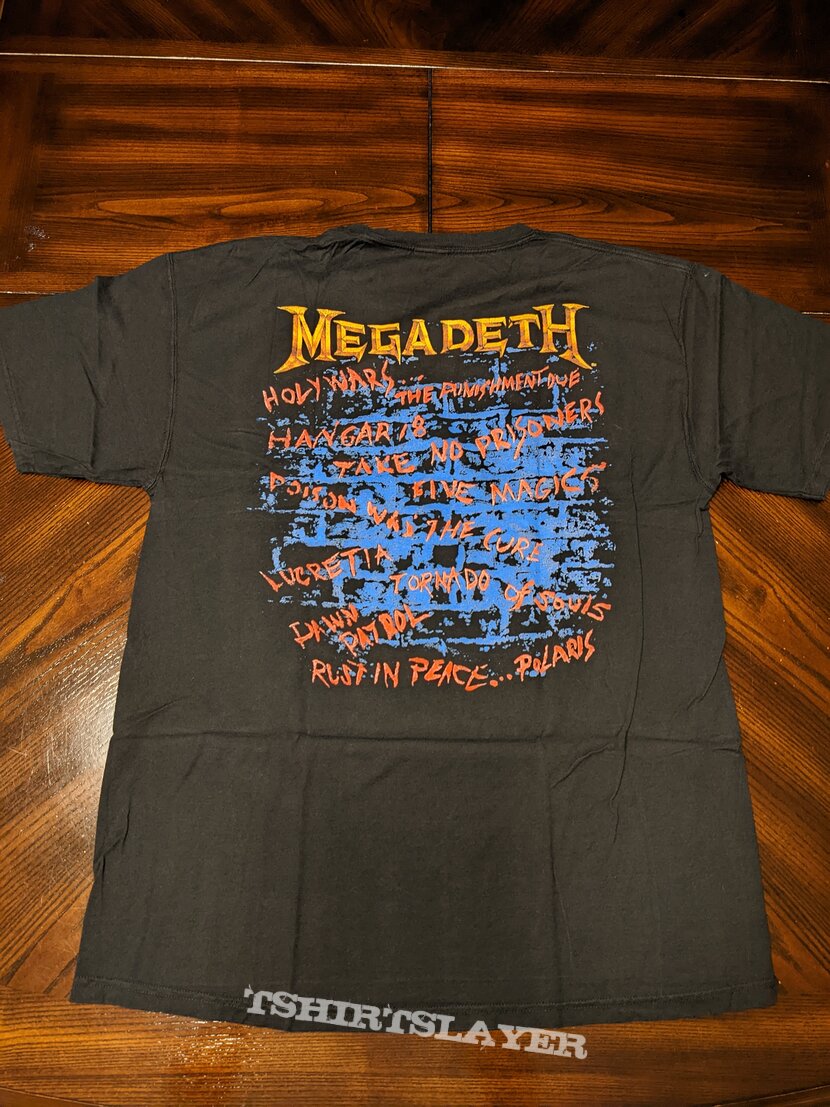 Megadeth 2021 Berlin Wall reissue