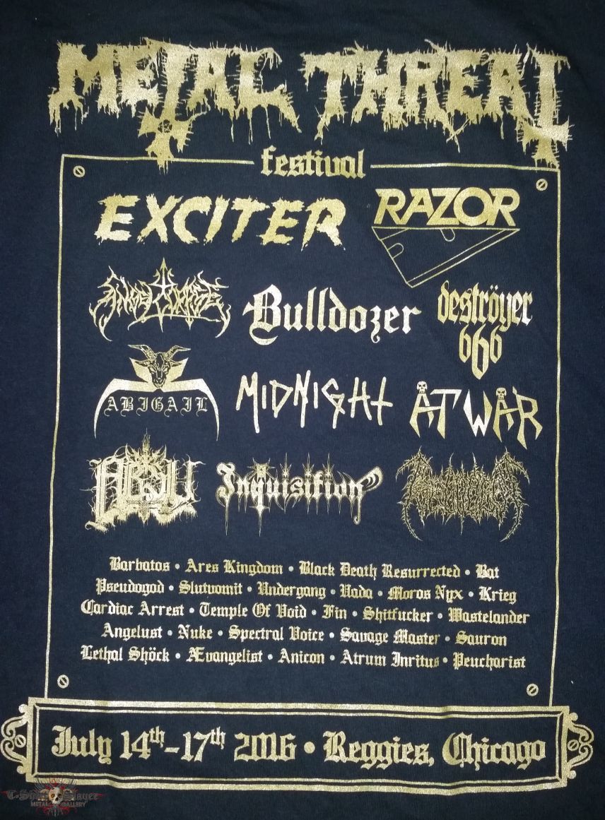 Exciter Metal Threat Fest 