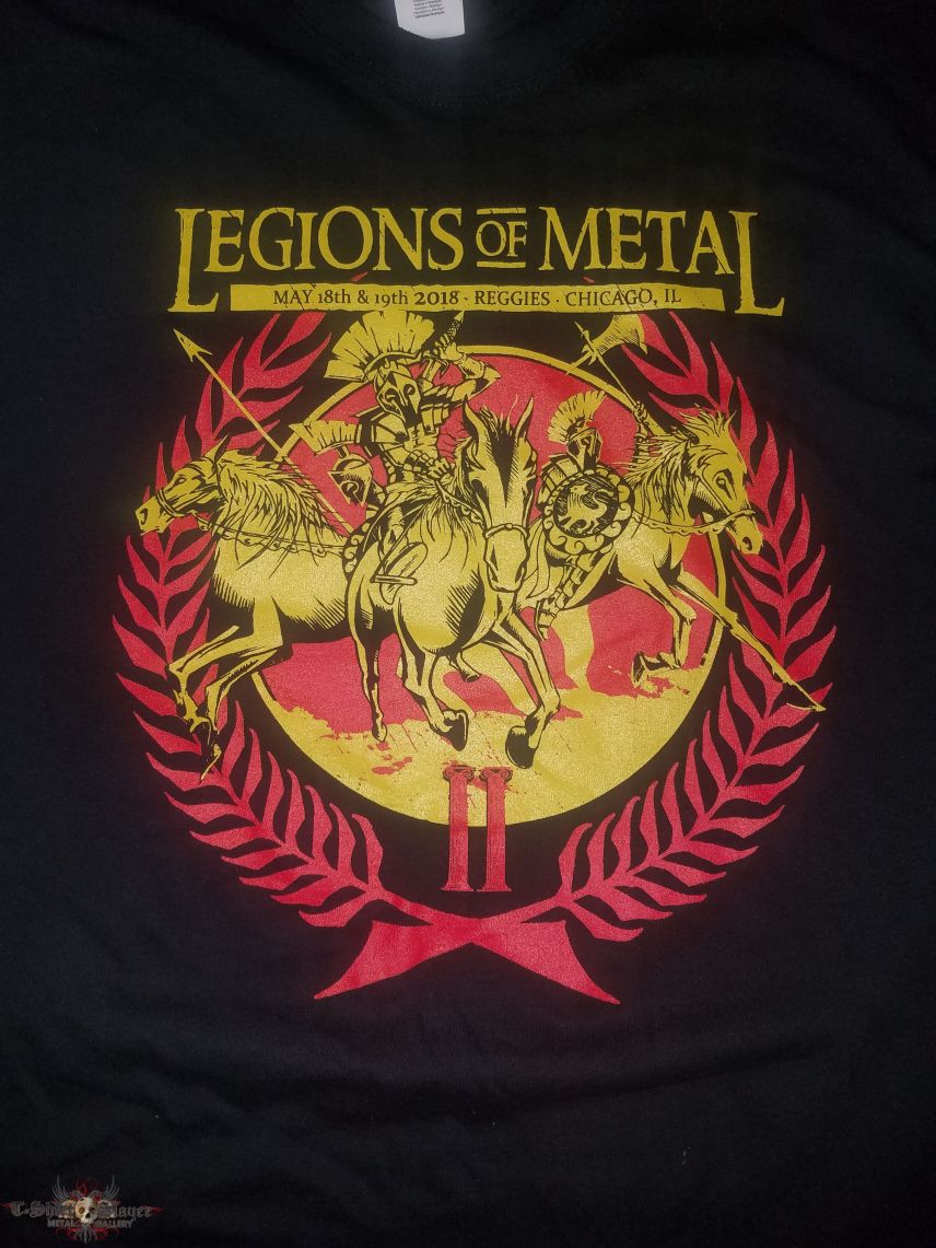 Tko Legions of Metal II fest shirt