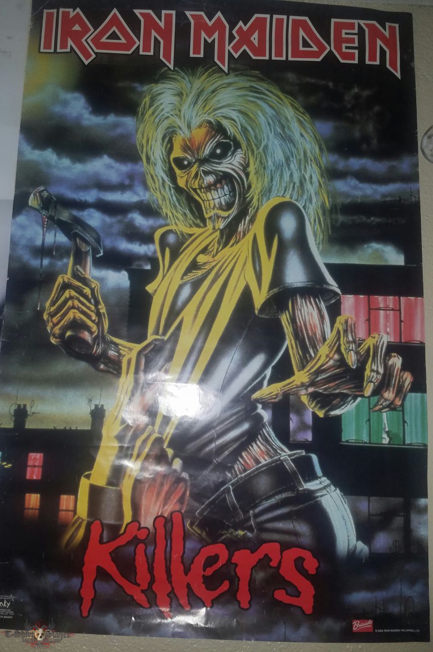 Iron maiden killers poster Iron maiden killers poster