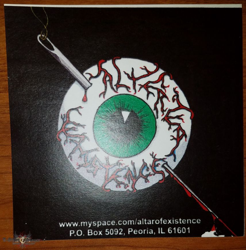 Altered Existence Eyeball sticker