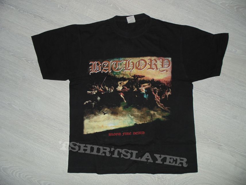 Bathory ‎– Blood Fire Death